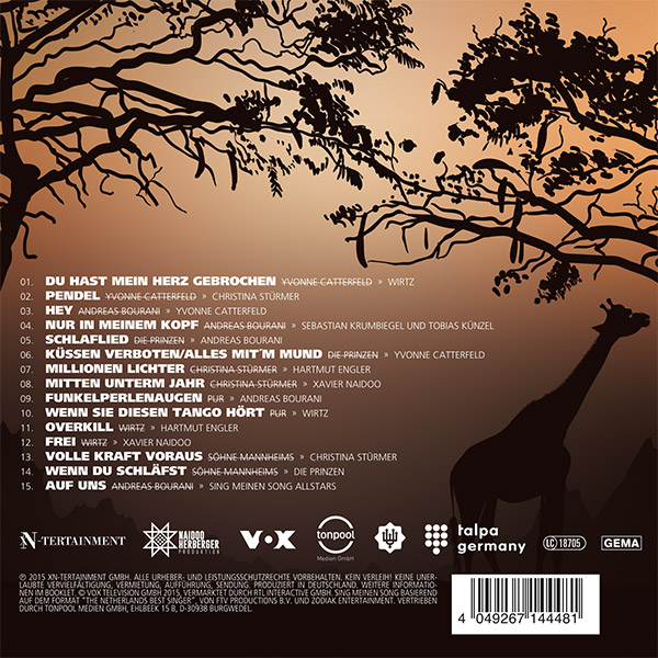 Sing meinen Song "Das Tauschkonzert Vol. 2" (CD)