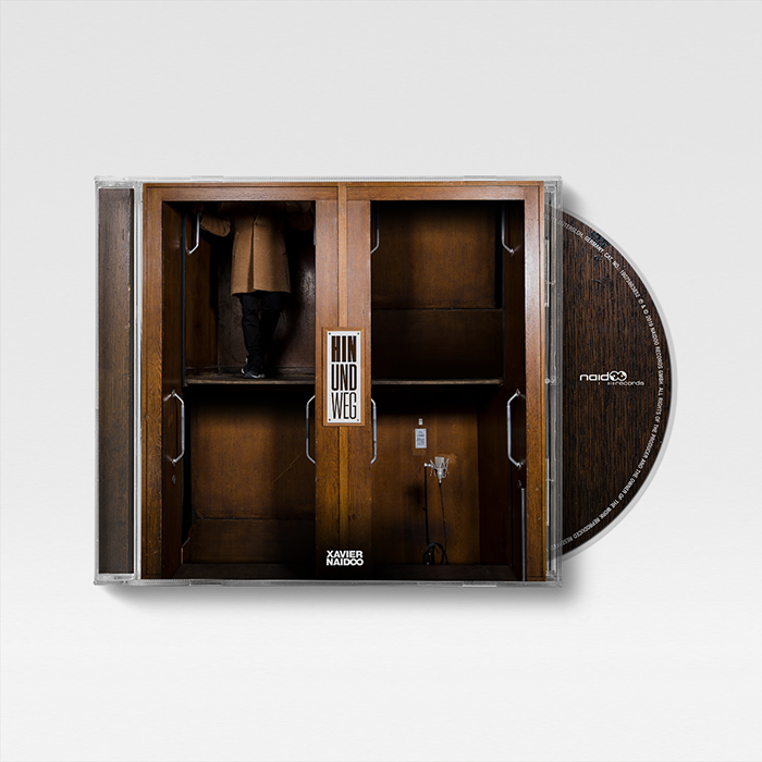 Jewelcase Xavier Naidoo "Hin und Weg" (CD)