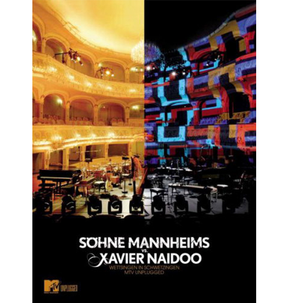 100_447080e70047b1a0785ea1622a4f8d22 Xavier Naidoo vs. Söhne Mannheims "Wettsingen in Schwetzingen - MTV Unplugged" (2 DVD's)