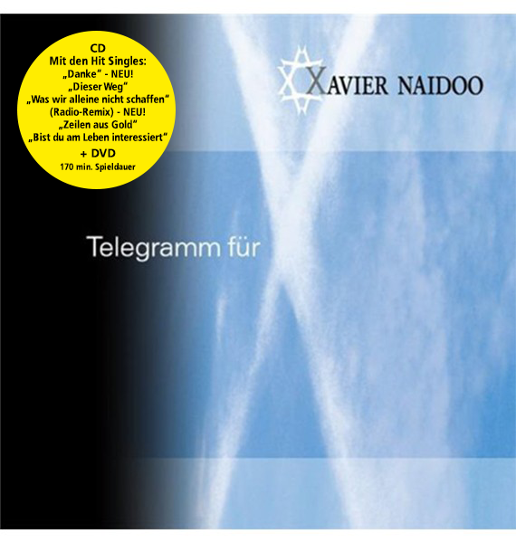 Telegramm_02 Xavier Naidoo "Telegramm für X" (CD + DVD)