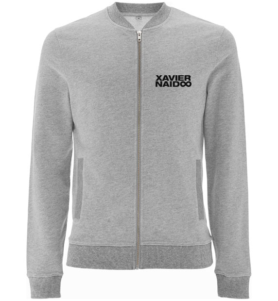 xn_sweater_grau_xn-logo Xavier Naidoo "College" Sweater