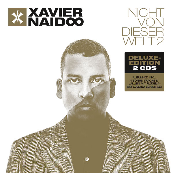 qfs_nvdw2_deluxe_front Xavier Naidoo "Nicht von dieser Welt 2" ("Deluxe Edition" 2CDs)