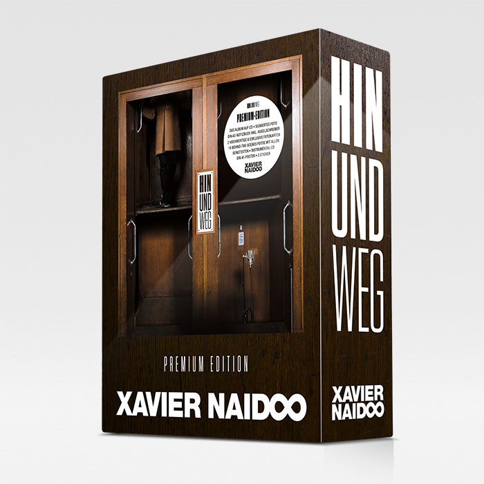 XN_Hinundweg_Box Xavier Naidoo "Hin Und Weg" (Fanbox)
