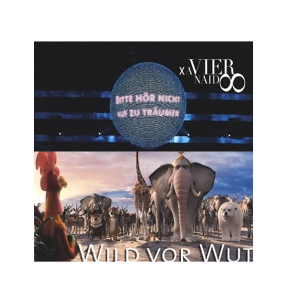 Xavier Naidoo "Bitte hör nicht auf zu träumen / Wild vor Wut" ("Premium" Single-CD)